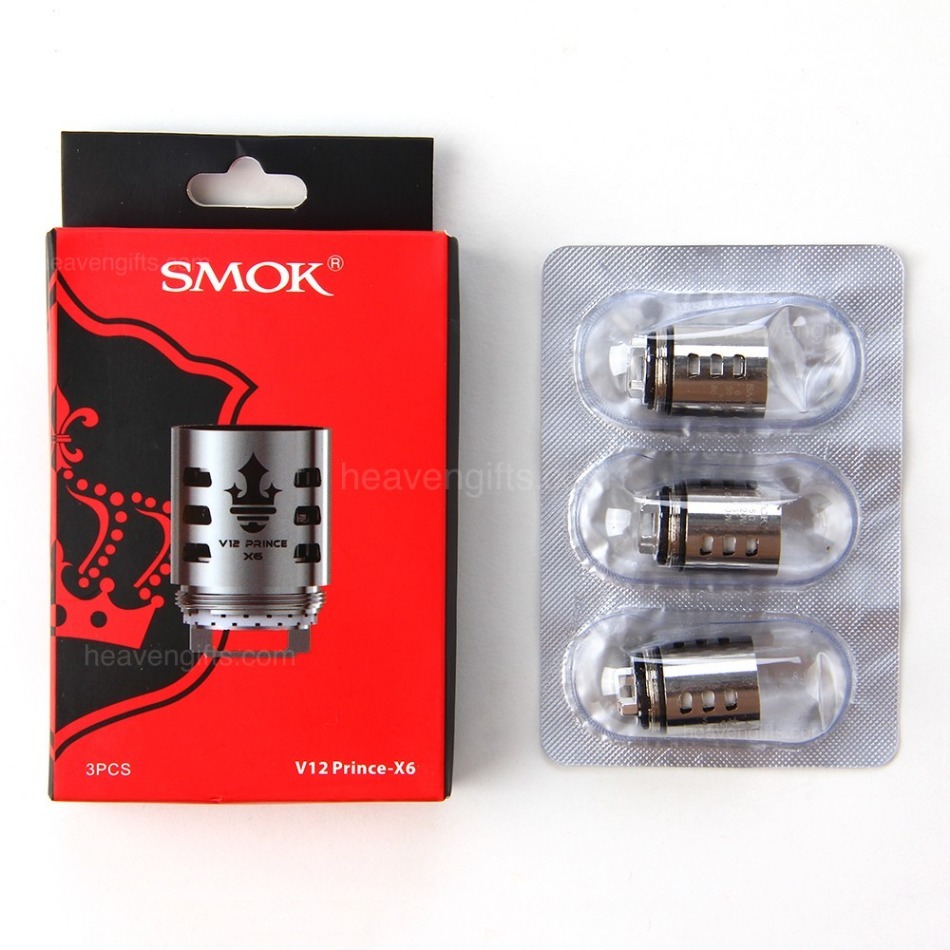 Prime Vapour Hardware - [Smok Prince X6 Coils - Pack of 3]