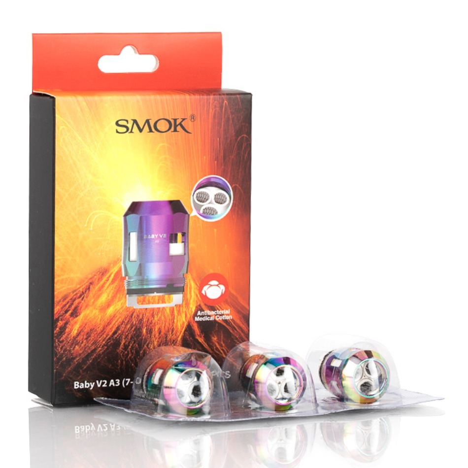 Prime Vapour Hardware - [Smok Baby V2 Coils S3  - Pack of 3]
