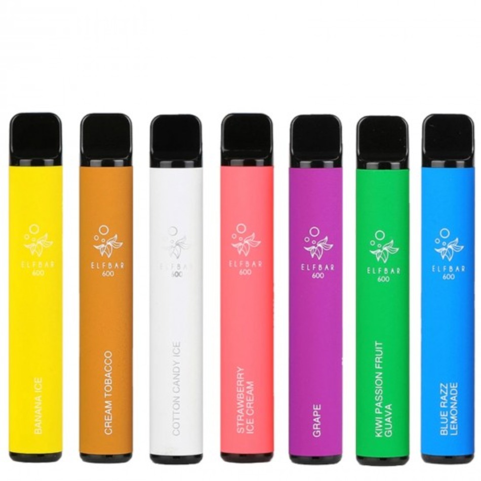 Prime Vapour Hardware - [Elf Bar 600 Puffs Disposable Vape Pen]
