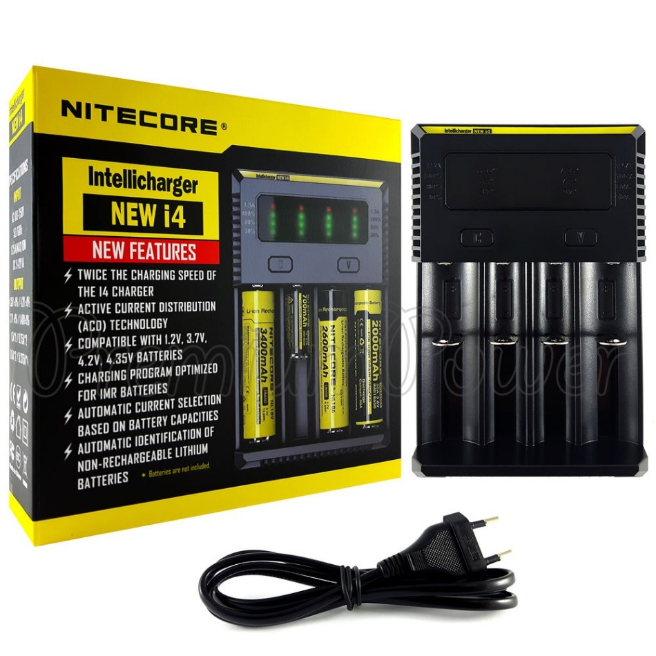 Prime Vapour Hardware - [Nitecore I4 Battery Charger]