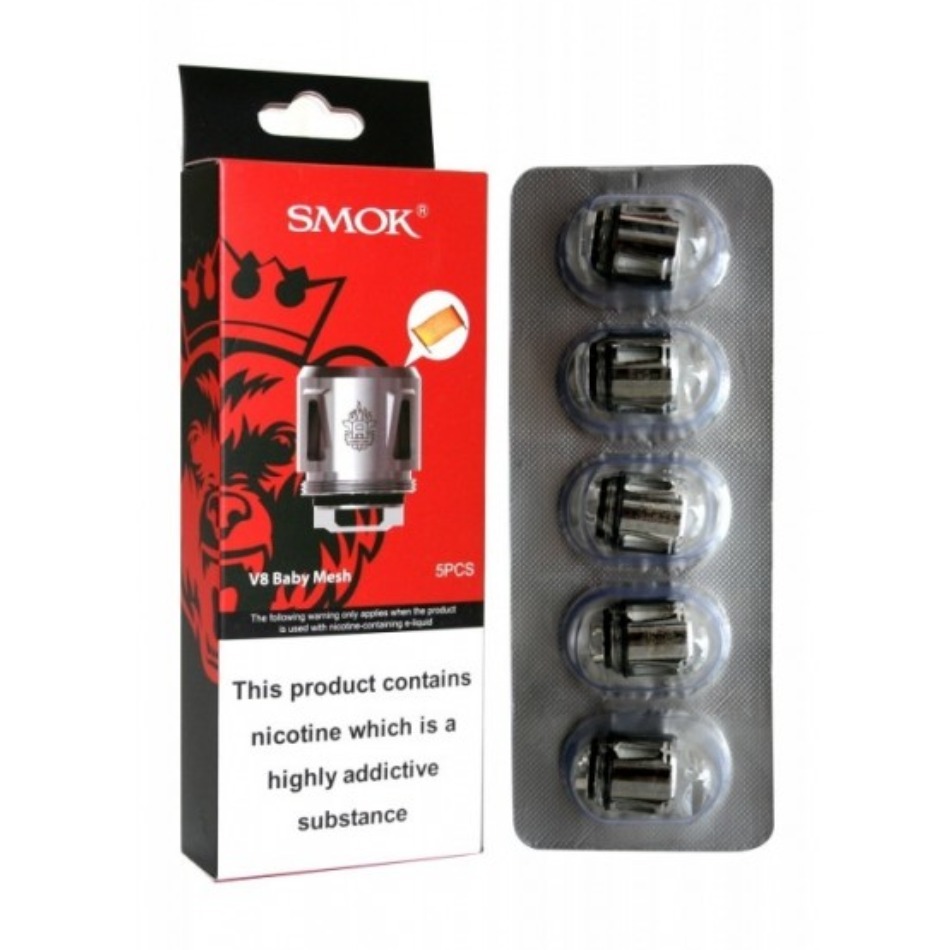 Prime Vapour Hardware - [Smok TFV8 Baby Mesh Coils - 0.15 ohm ]