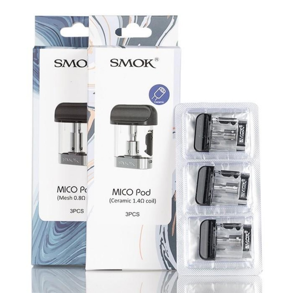 Prime Vapour Hardware - [Smok Mico Pods - Pack of 3]