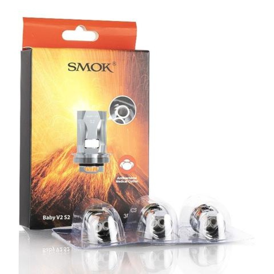 Prime Vapour Hardware - [Smok Baby V2 Coils S2  - Pack of 3 ]