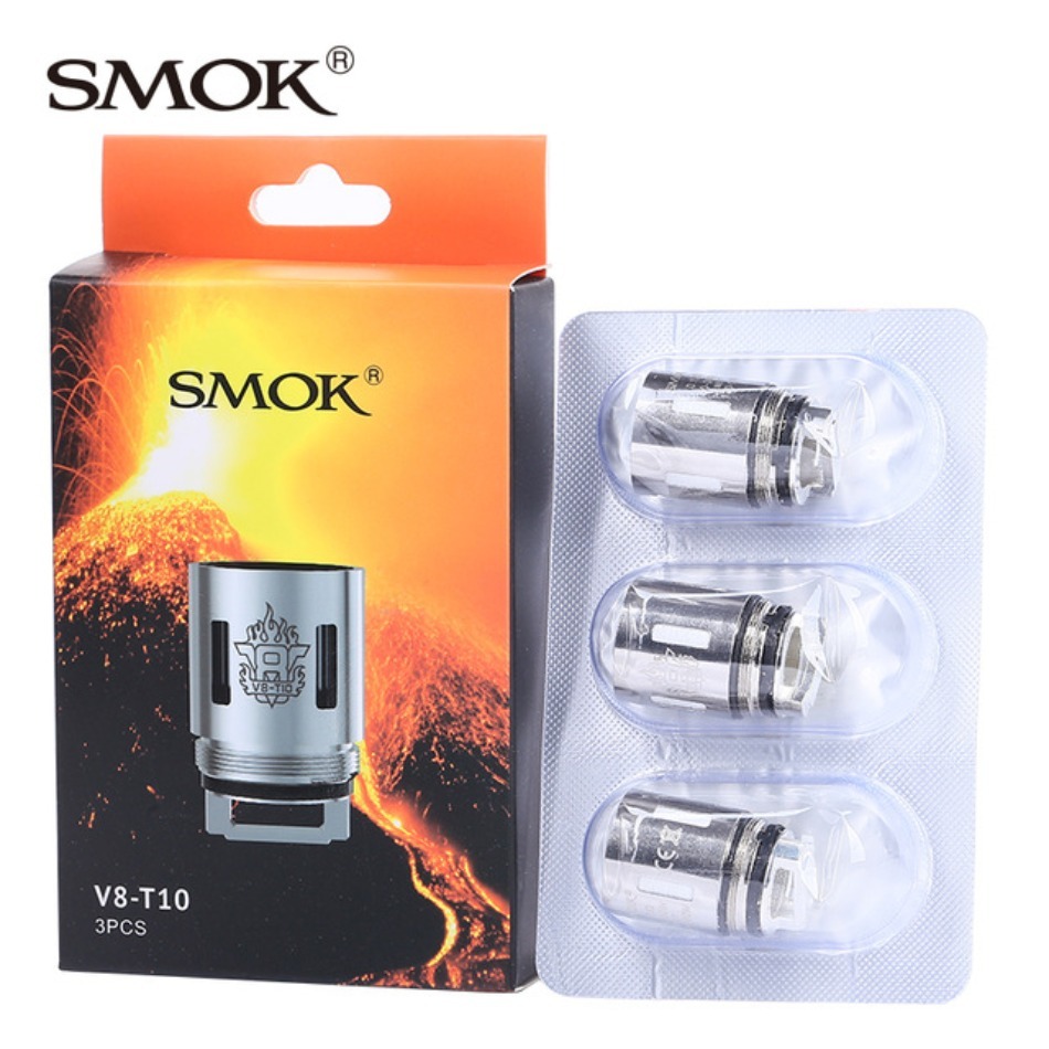 Prime Vapour Hardware - [Smok TFV8 Cloud Beast   V8-T10 Coils]