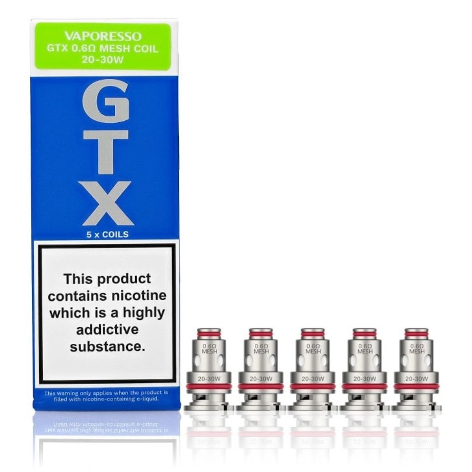 Prime Vapour Hardware - [VAPORESSO GTX REPLACEMENT COILS 0.6]