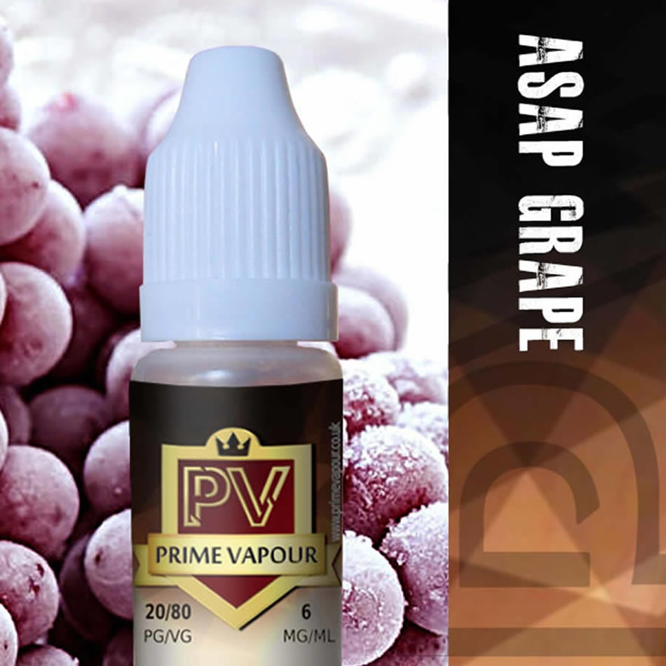 Prime Vapour e-Liquid - [ASAP Grape]