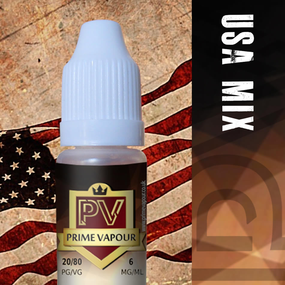 Prime Vapour e-Liquid - [Smooth Blend AKA USA Mix]