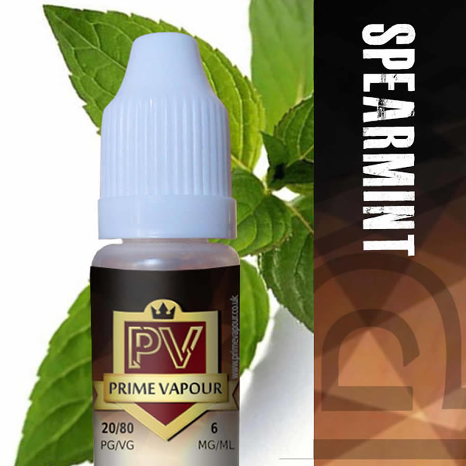 Prime Vapour e-Liquid - [Spearmint]