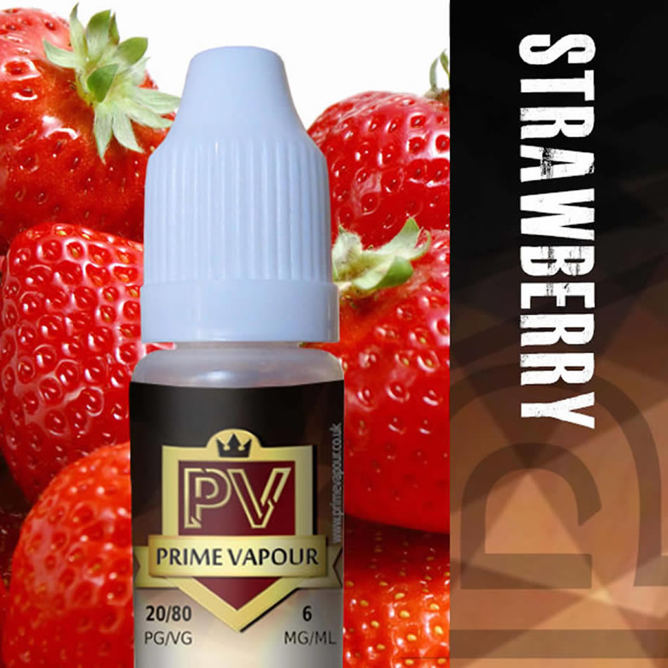 Prime Vapour e-Liquid - [Strawberry]